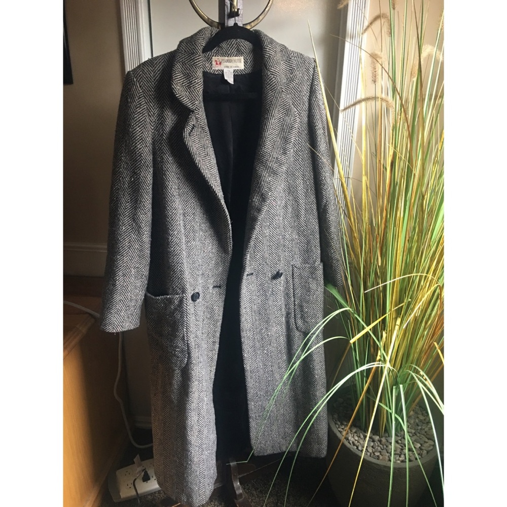🌿SOLD🌿 Peabody House houndstooth coat